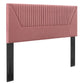 Patience Channel Tufted Performance Velvet King/California King Headboard By Modway - MOD-6669 | Headboards | Modishstore - 9