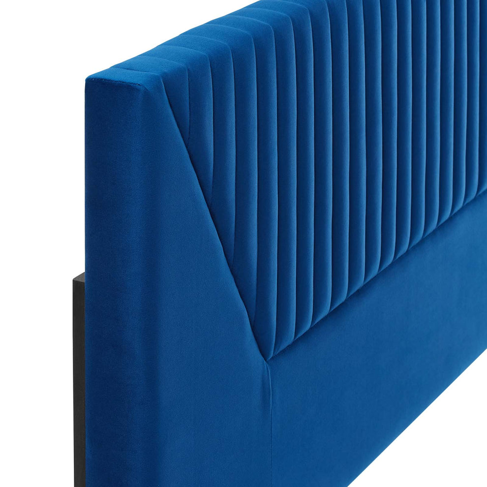 Patience Channel Tufted Performance Velvet King/California King Headboard By Modway - MOD-6669 | Headboards | Modishstore - 20