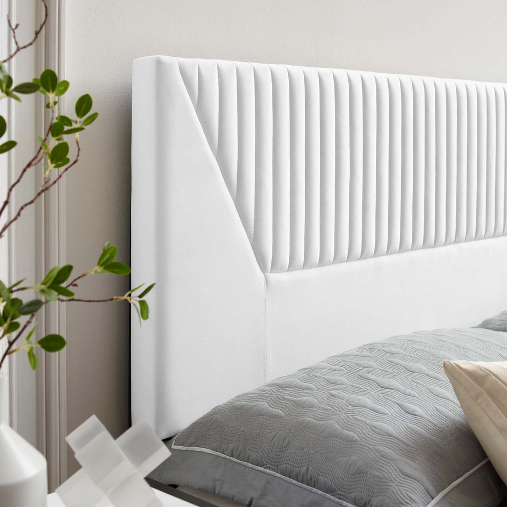Patience Channel Tufted Performance Velvet King/California King Headboard By Modway - MOD-6669 | Headboards | Modishstore - 32