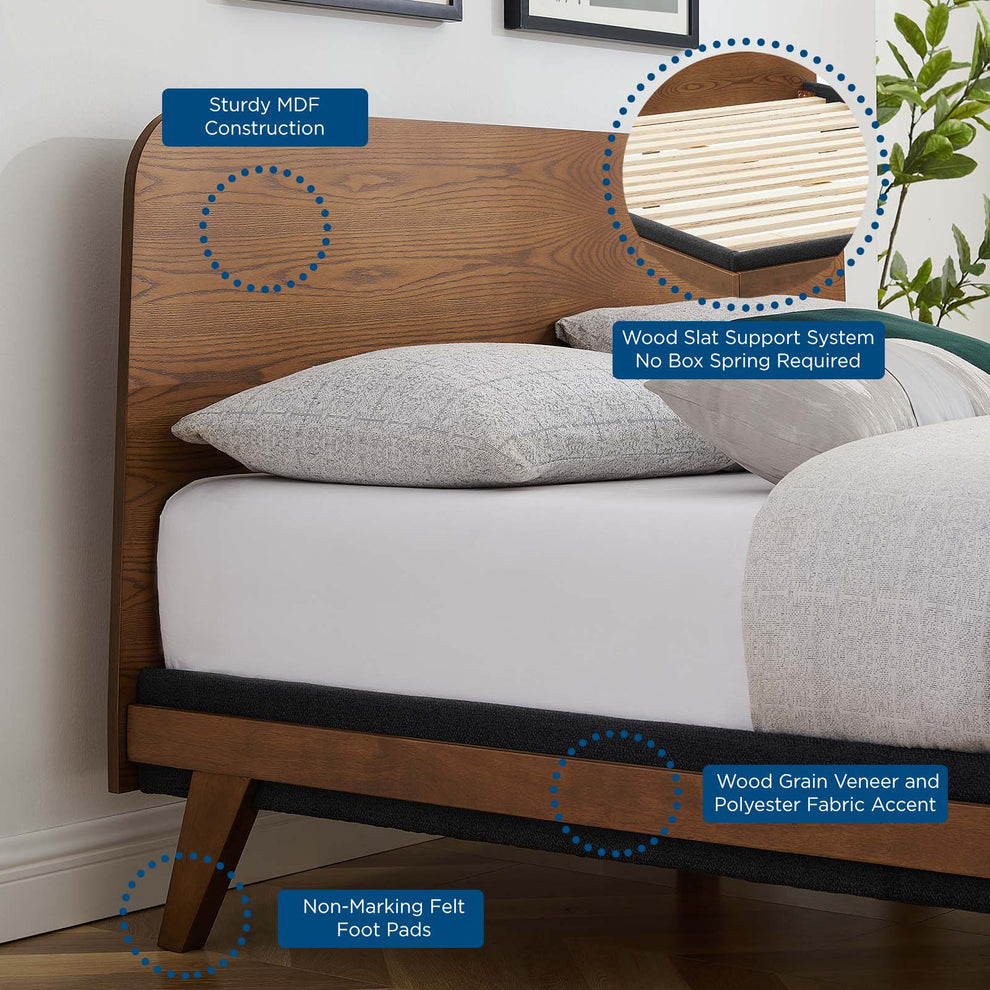 Dylan Queen Platform Bed By Modway - MOD-6675 | Beds | Modishstore - 8