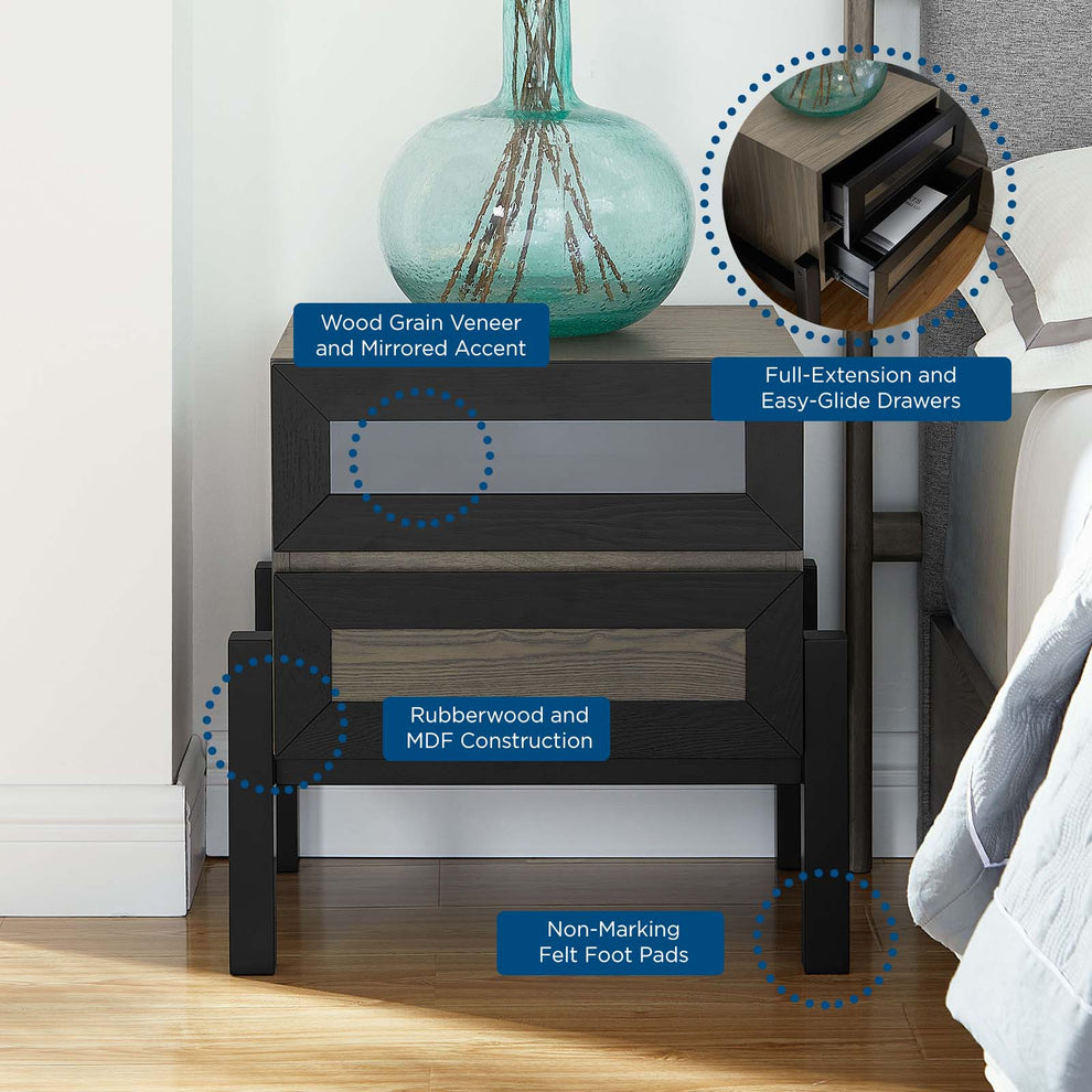 Merritt Nightstand By Modway - MOD-6681 | Nightstands | Modishstore - 6