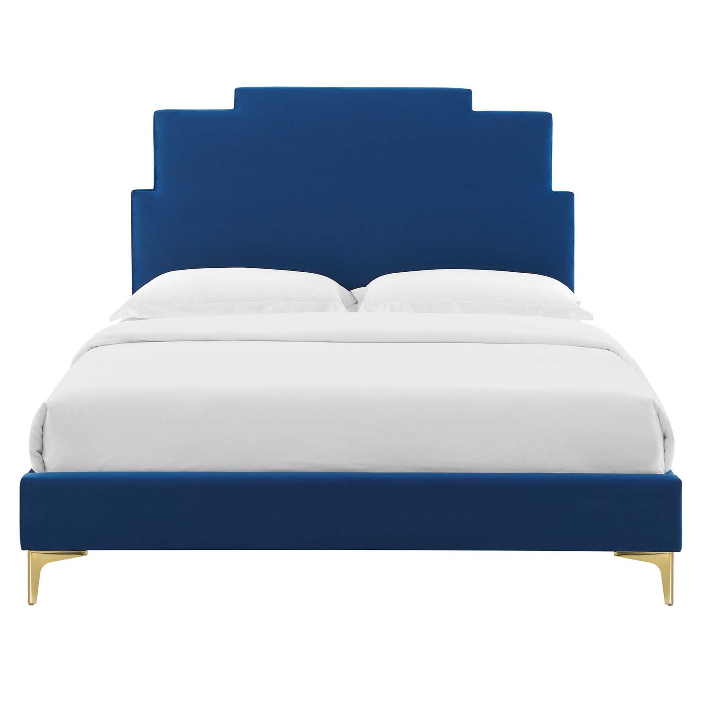 Modway Lindsey Performance Velvet Queen Platform Bed - MOD-6703 | Beds | Modishstore - 35