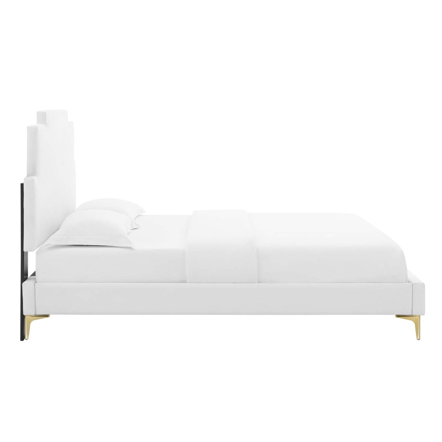 Modway Lindsey Performance Velvet Queen Platform Bed - MOD-6703 | Beds | Modishstore - 55