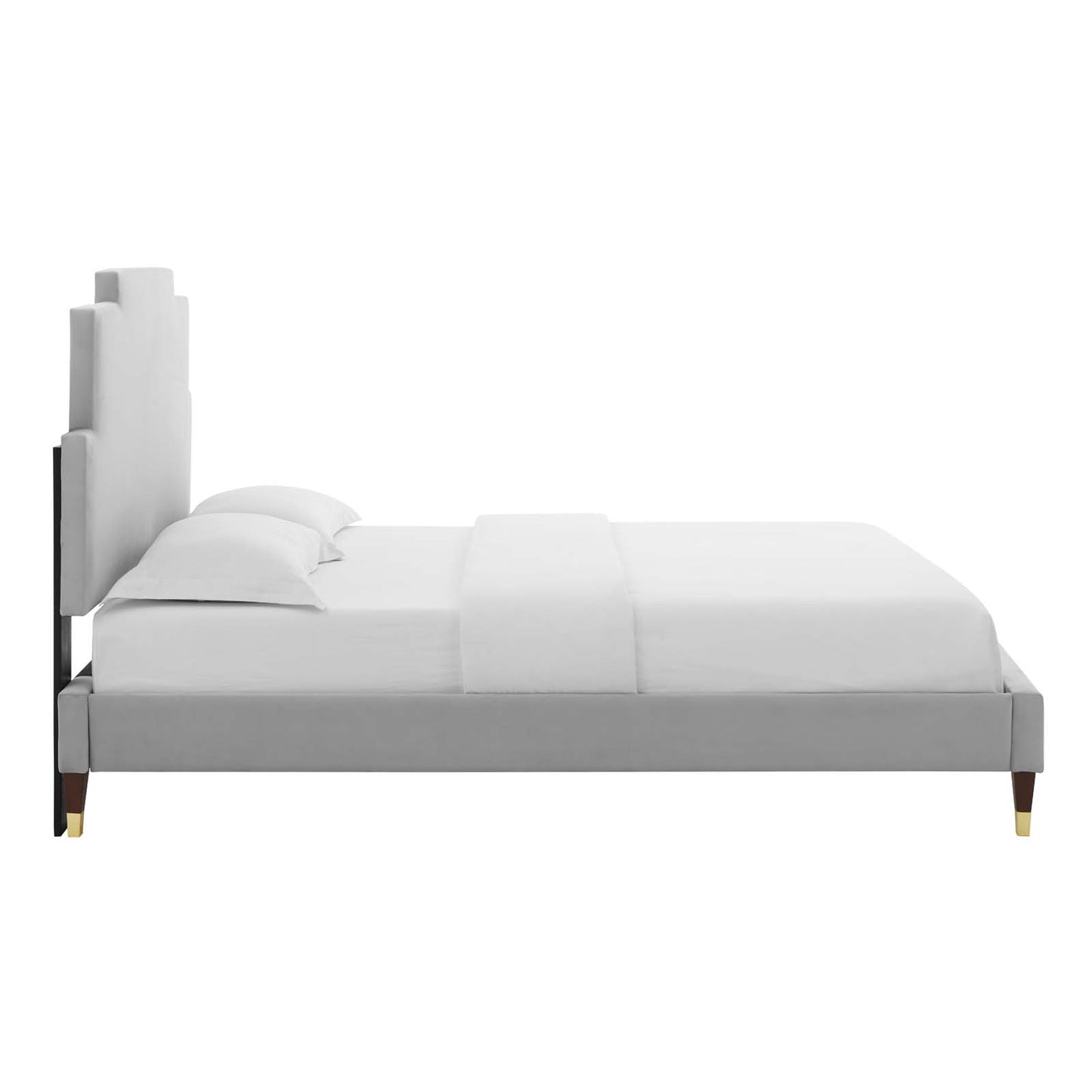 Modway Lindsey Performance Velvet Queen Platform Bed - MOD-6704 | Beds | Modishstore - 20