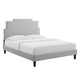 Modway Lindsey Performance Velvet Queen Platform Bed - MOD-6705 | Beds | Modishstore - 16