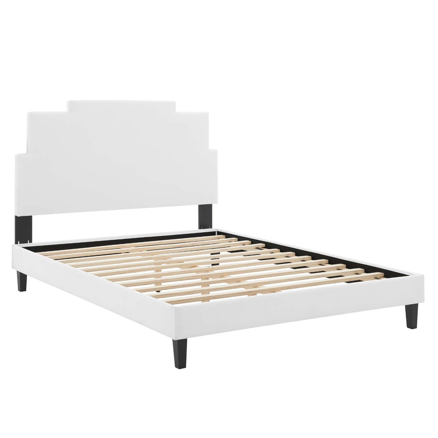 Modway Lindsey Performance Velvet Queen Platform Bed - MOD-6705 | Beds | Modishstore - 52