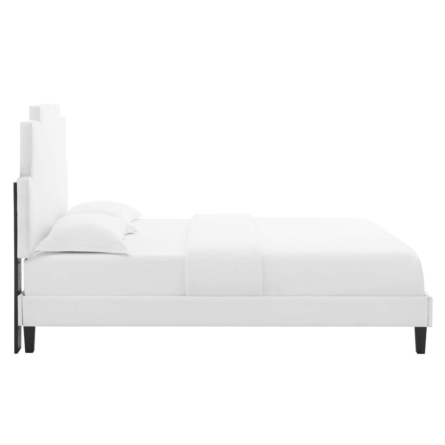 Modway Lindsey Performance Velvet Queen Platform Bed - MOD-6705 | Beds | Modishstore - 55