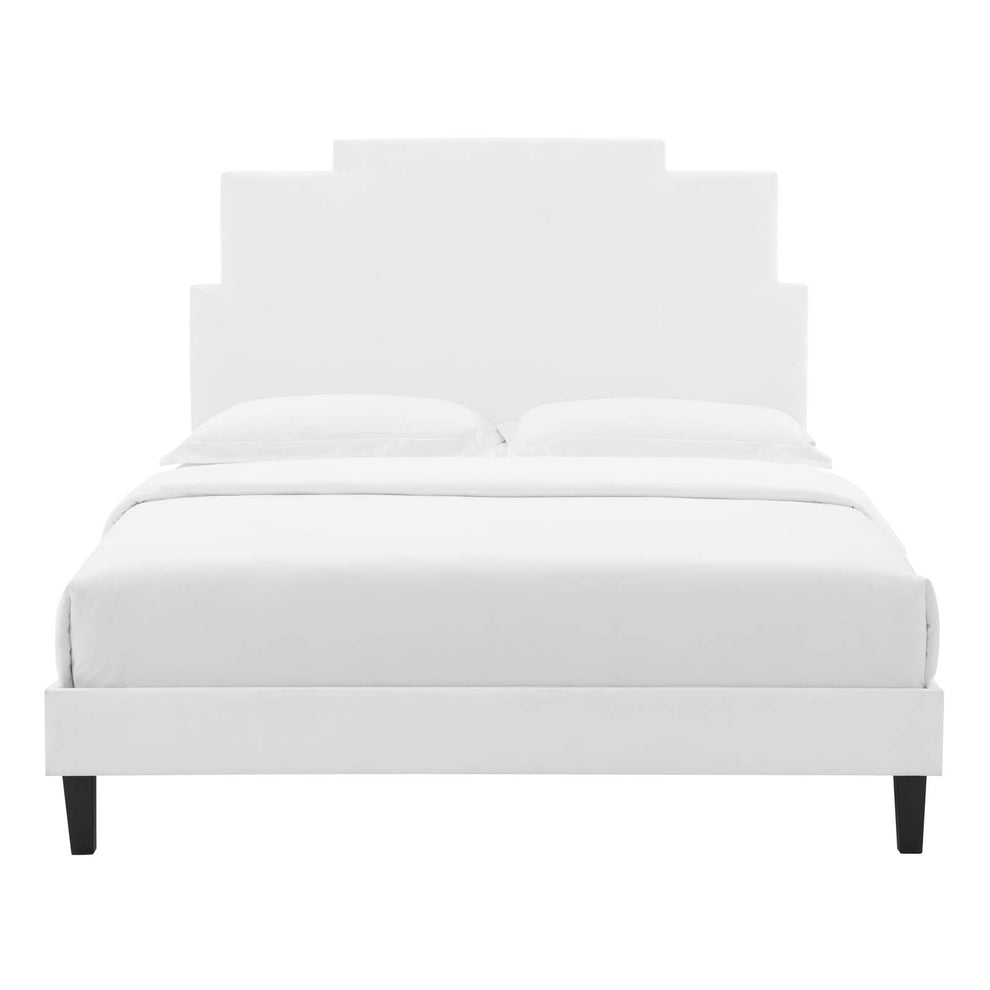 Modway Lindsey Performance Velvet Queen Platform Bed - MOD-6705 | Beds | Modishstore - 56
