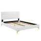 Modway Phillipa Performance Velvet Queen Platform Bed | Beds | Modishstore-52