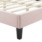 Modway Portia Performance Velvet Queen Platform Bed | Beds | Modishstore-39