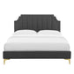 Modway Sienna Performance Velvet Queen Platform Bed | Beds | Modishstore-6