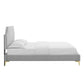 Modway Sienna Performance Velvet Queen Platform Bed - MOD-6712 | Beds | Modishstore - 19