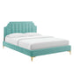 Modway Sienna Performance Velvet Queen Platform Bed - MOD-6712 | Beds | Modishstore - 23
