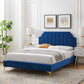 Modway Sienna Performance Velvet Queen Platform Bed - MOD-6712 | Beds | Modishstore - 58