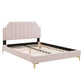 Modway Sienna Performance Velvet Queen Platform Bed | Beds | Modishstore-38
