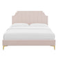 Modway Sienna Performance Velvet Queen Platform Bed - MOD-6712 | Beds | Modishstore - 41