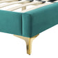 Modway Sienna Performance Velvet Queen Platform Bed - MOD-6712 | Beds | Modishstore - 46