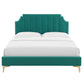 Modway Sienna Performance Velvet Queen Platform Bed - MOD-6712 | Beds | Modishstore - 48