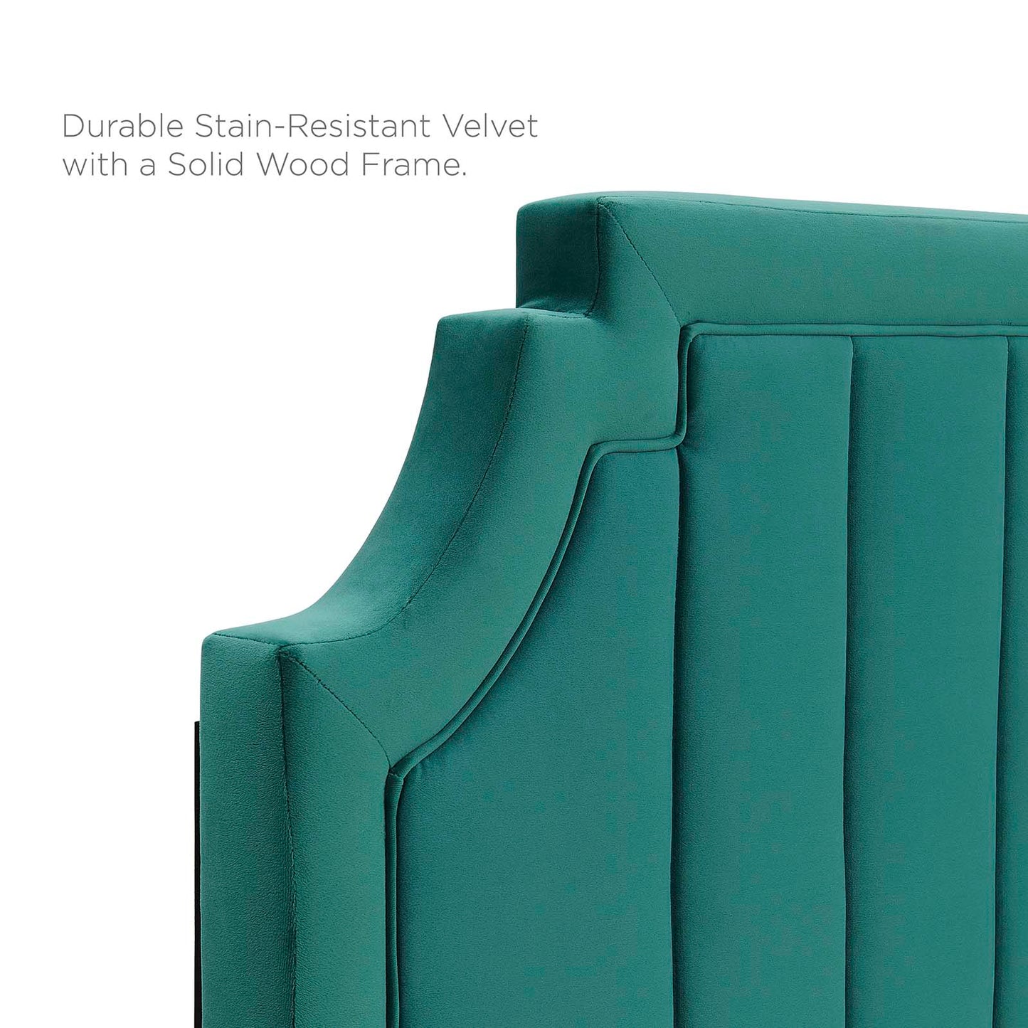 Modway Sienna Performance Velvet Queen Platform Bed - MOD-6712 | Beds | Modishstore - 50