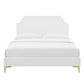 Modway Sienna Performance Velvet Queen Platform Bed | Beds | Modishstore-55
