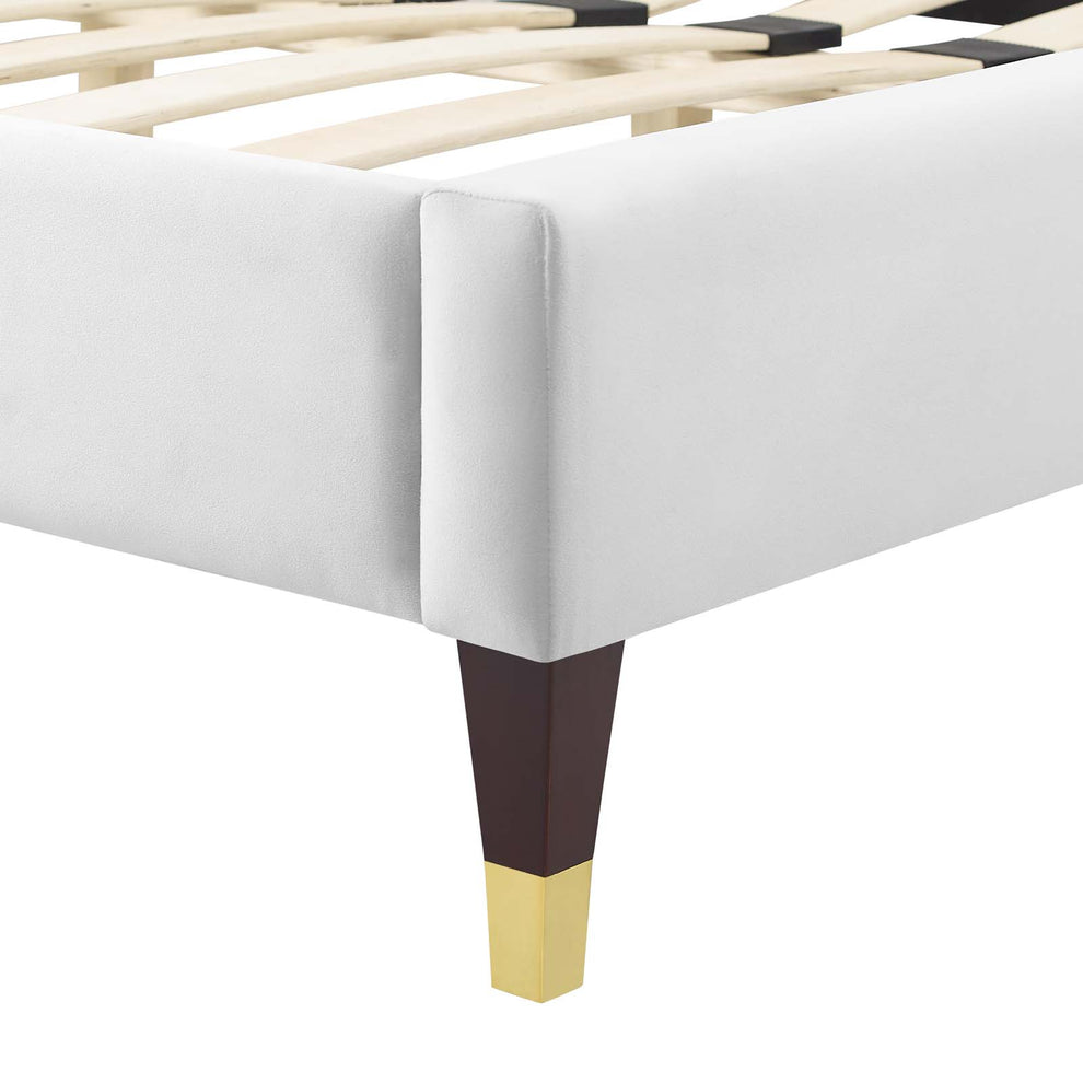 Modway Sienna Performance Velvet Queen Platform Bed - MOD-6713 | Beds | Modishstore - 53