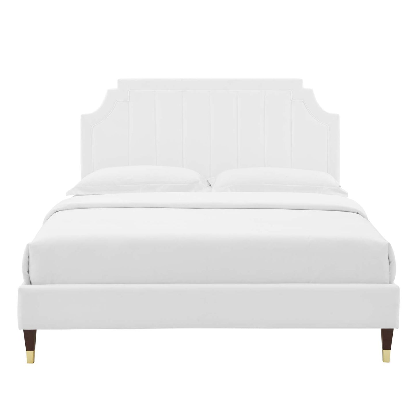 Modway Sienna Performance Velvet Queen Platform Bed - MOD-6713 | Beds | Modishstore - 55