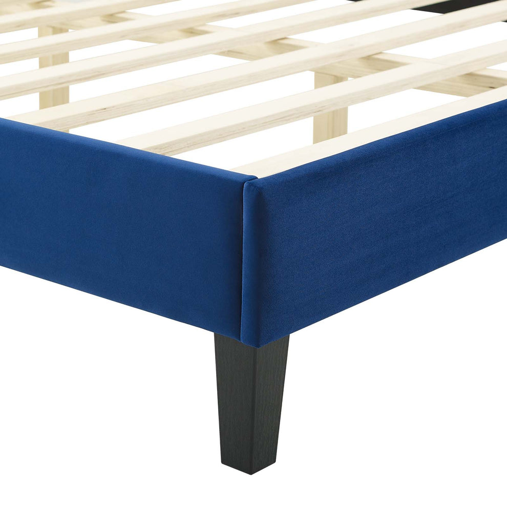 Modway Sienna Performance Velvet Queen Platform Bed - MOD-6714 | Beds | Modishstore - 32