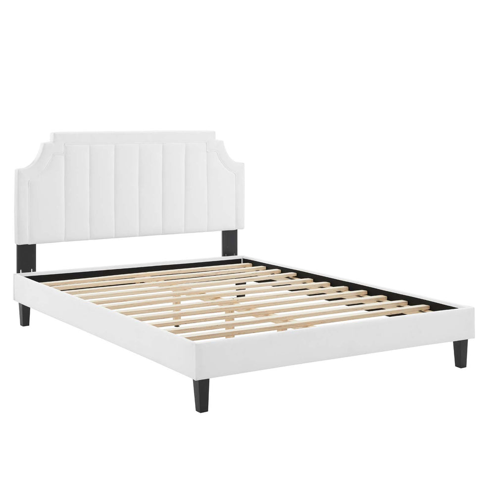 Modway Sienna Performance Velvet Queen Platform Bed - MOD-6714 | Beds | Modishstore - 52