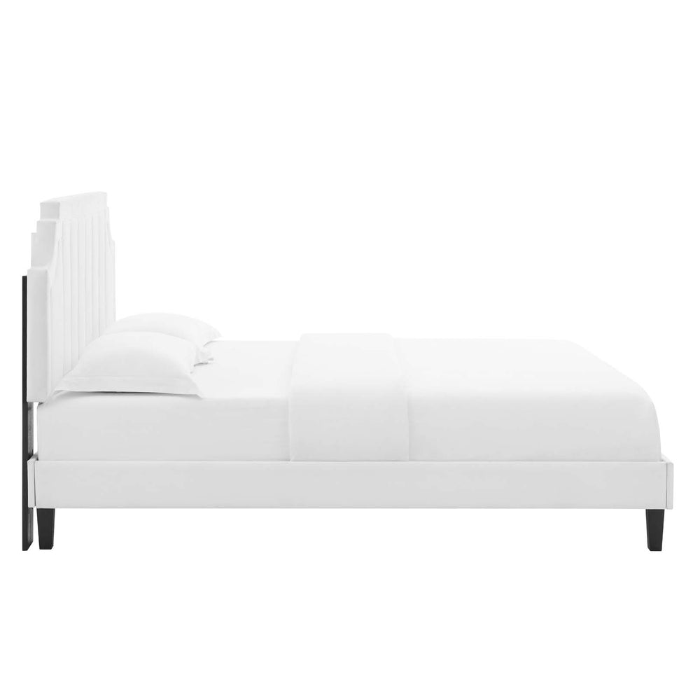 Modway Sienna Performance Velvet Queen Platform Bed - MOD-6714 | Beds | Modishstore - 54