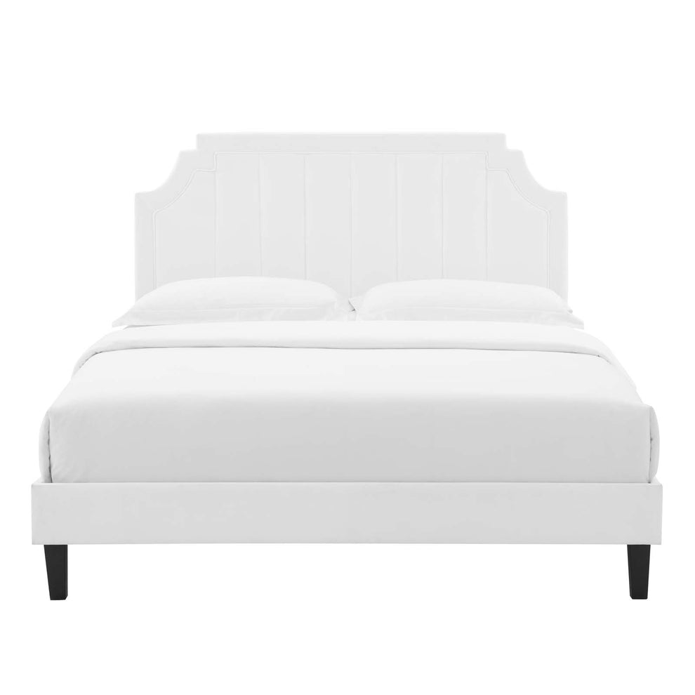 Modway Sienna Performance Velvet Queen Platform Bed - MOD-6714 | Beds | Modishstore - 55