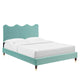 Current Performance Velvet Twin Platform Bed By Modway - MOD-6728 | Beds | Modishstore - 34