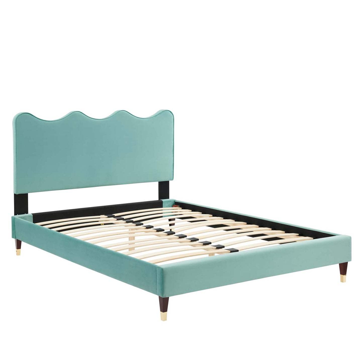 Current Performance Velvet Twin Platform Bed By Modway - MOD-6728 | Beds | Modishstore - 39