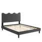 Current Performance Velvet Twin Platform Bed By Modway - MOD-6729 | Beds | Modishstore - 6