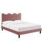 Current Performance Velvet Twin Platform Bed By Modway - MOD-6729 | Beds | Modishstore - 12