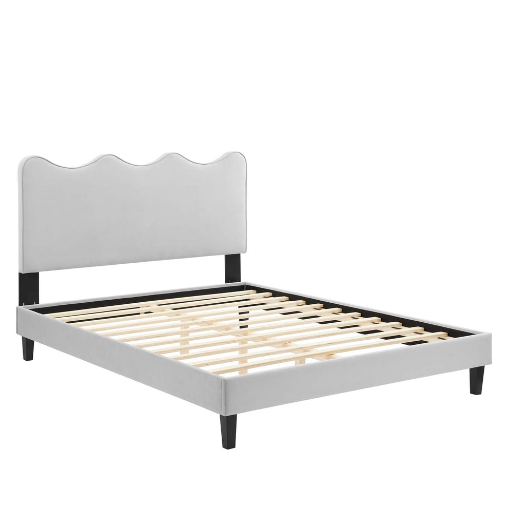 Current Performance Velvet Twin Platform Bed By Modway - MOD-6729 | Beds | Modishstore - 28