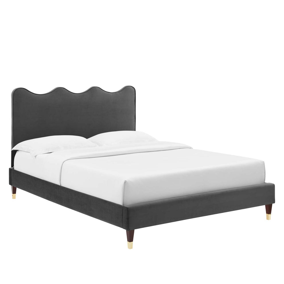 Current Performance Velvet Full Platform Bed By Modway - MOD-6731 | Beds | Modishstore - 2