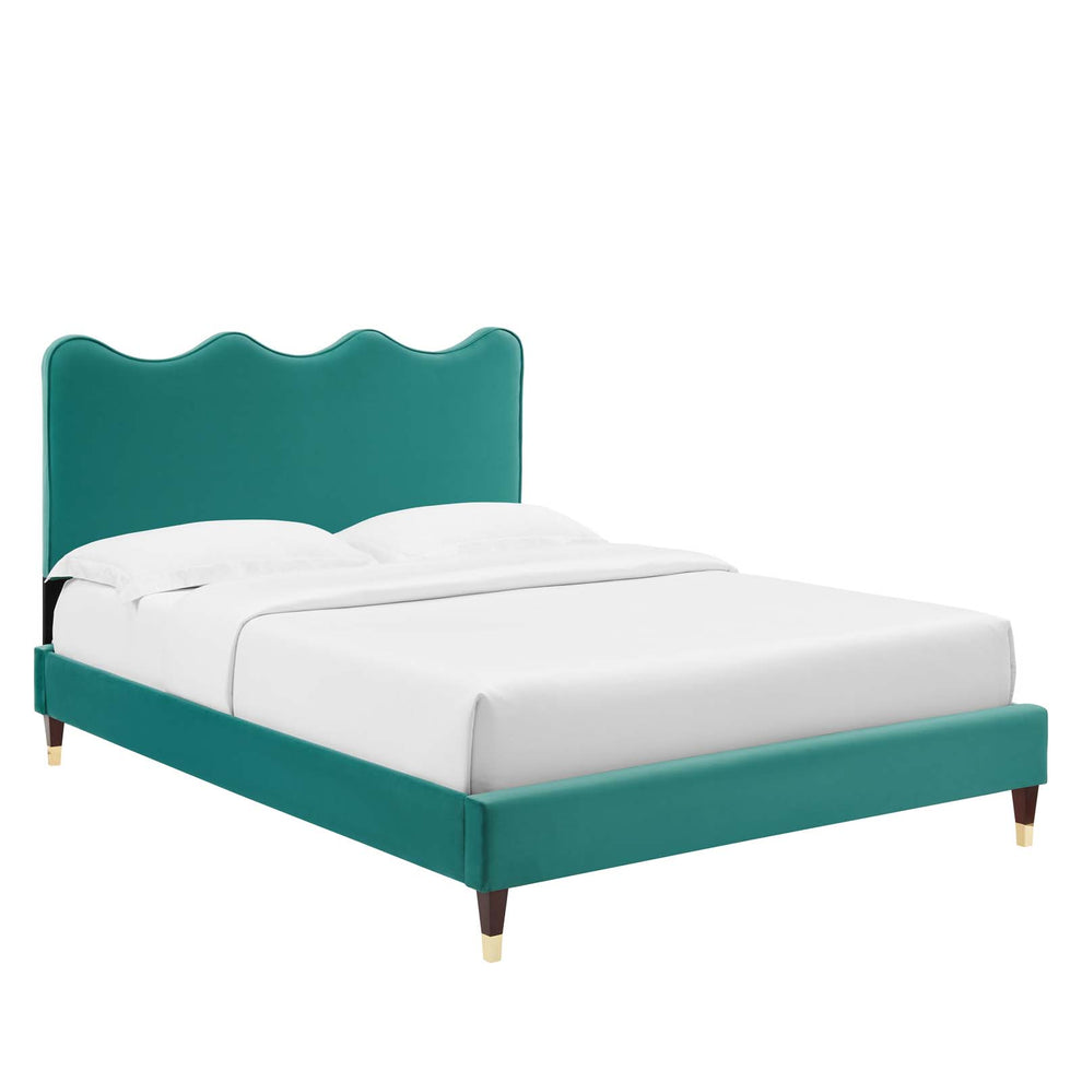 Current Performance Velvet Full Platform Bed By Modway - MOD-6731 | Beds | Modishstore - 67