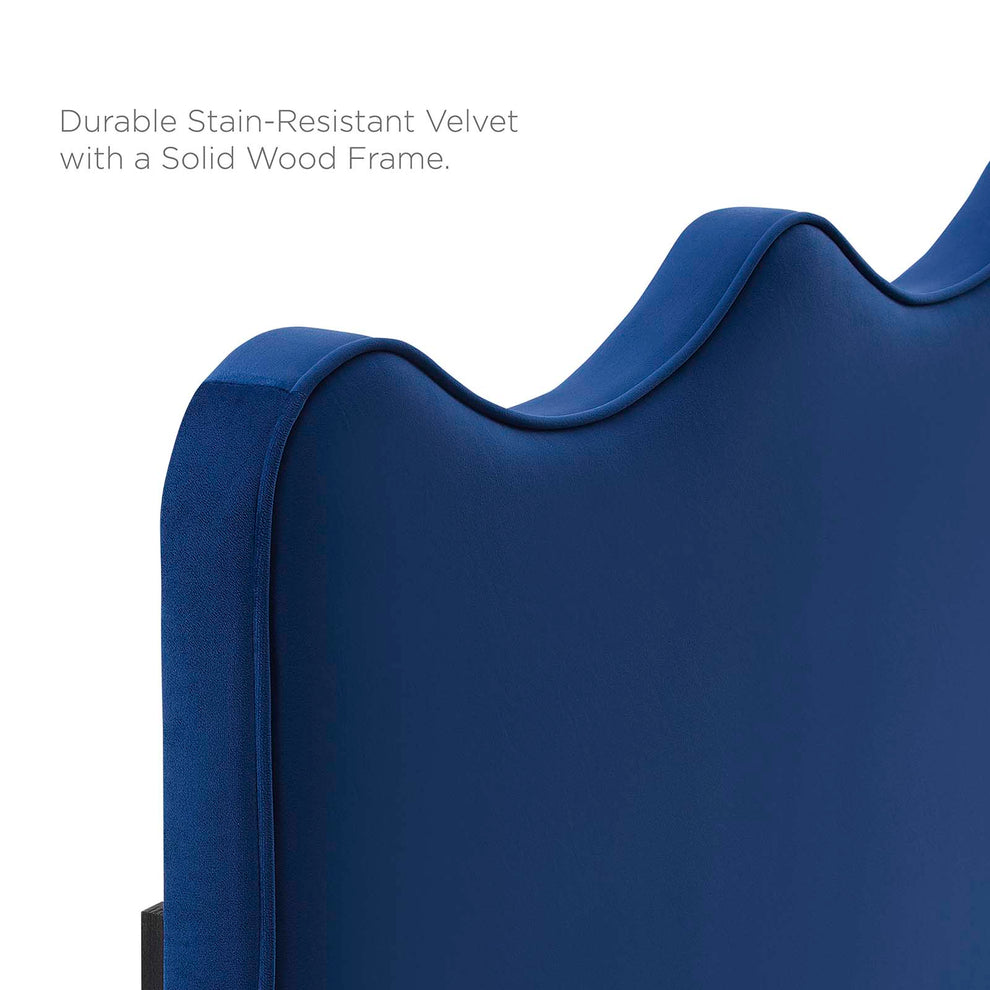 Current Performance Velvet Queen Platform Bed By Modway - MOD-6733 | Beds | Modishstore - 53