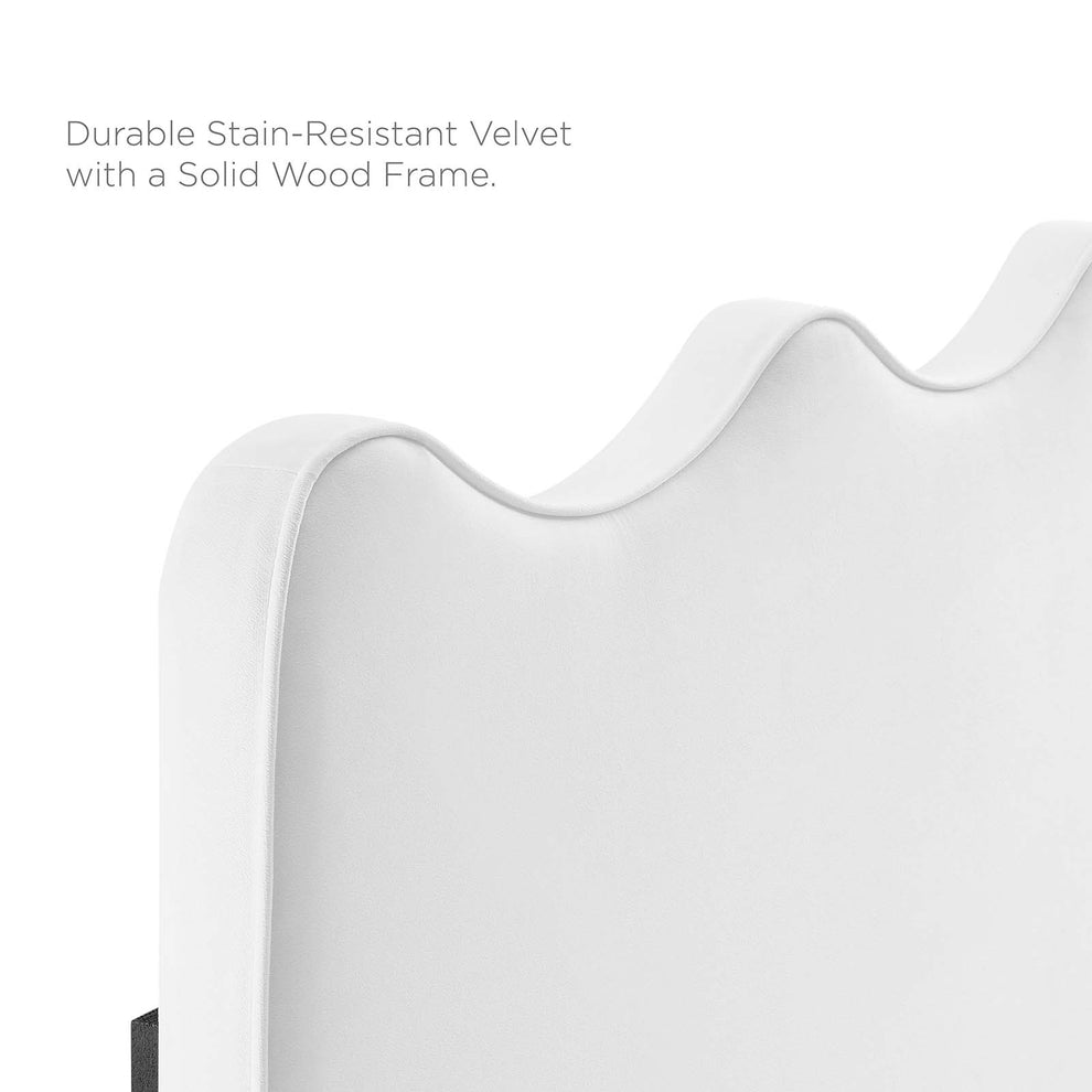 Current Performance Velvet Queen Platform Bed By Modway - MOD-6733 | Beds | Modishstore - 86