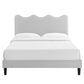Current Performance Velvet Queen Platform Bed By Modway - Mod-6735 | Beds | Modishstore - 30