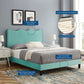 Current Performance Velvet Queen Platform Bed By Modway - Mod-6735 | Beds | Modishstore - 36