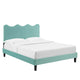 Current Performance Velvet Queen Platform Bed By Modway - Mod-6735 | Beds | Modishstore - 34