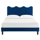 Current Performance Velvet Queen Platform Bed By Modway - Mod-6735 | Beds | Modishstore - 52