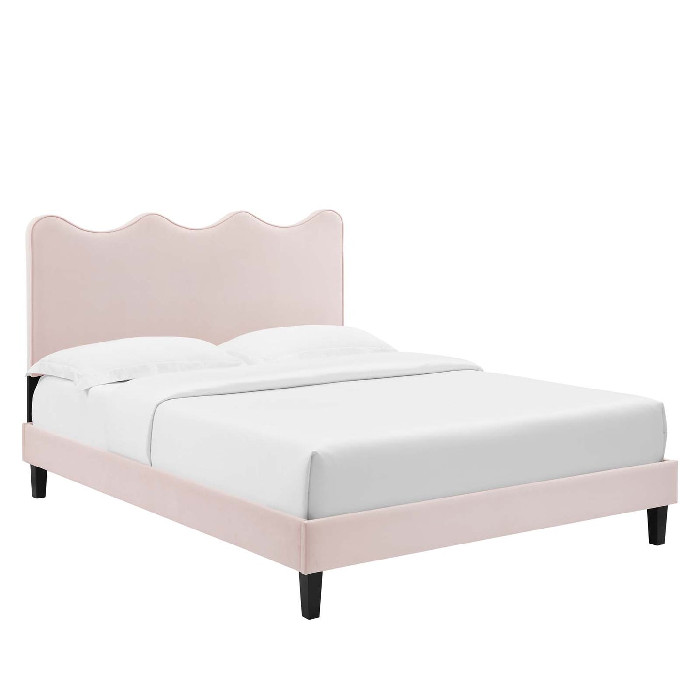 Current Performance Velvet Queen Platform Bed By Modway - Mod-6735 | Beds | Modishstore - 56