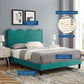Current Performance Velvet Queen Platform Bed By Modway - Mod-6735 | Beds | Modishstore - 69
