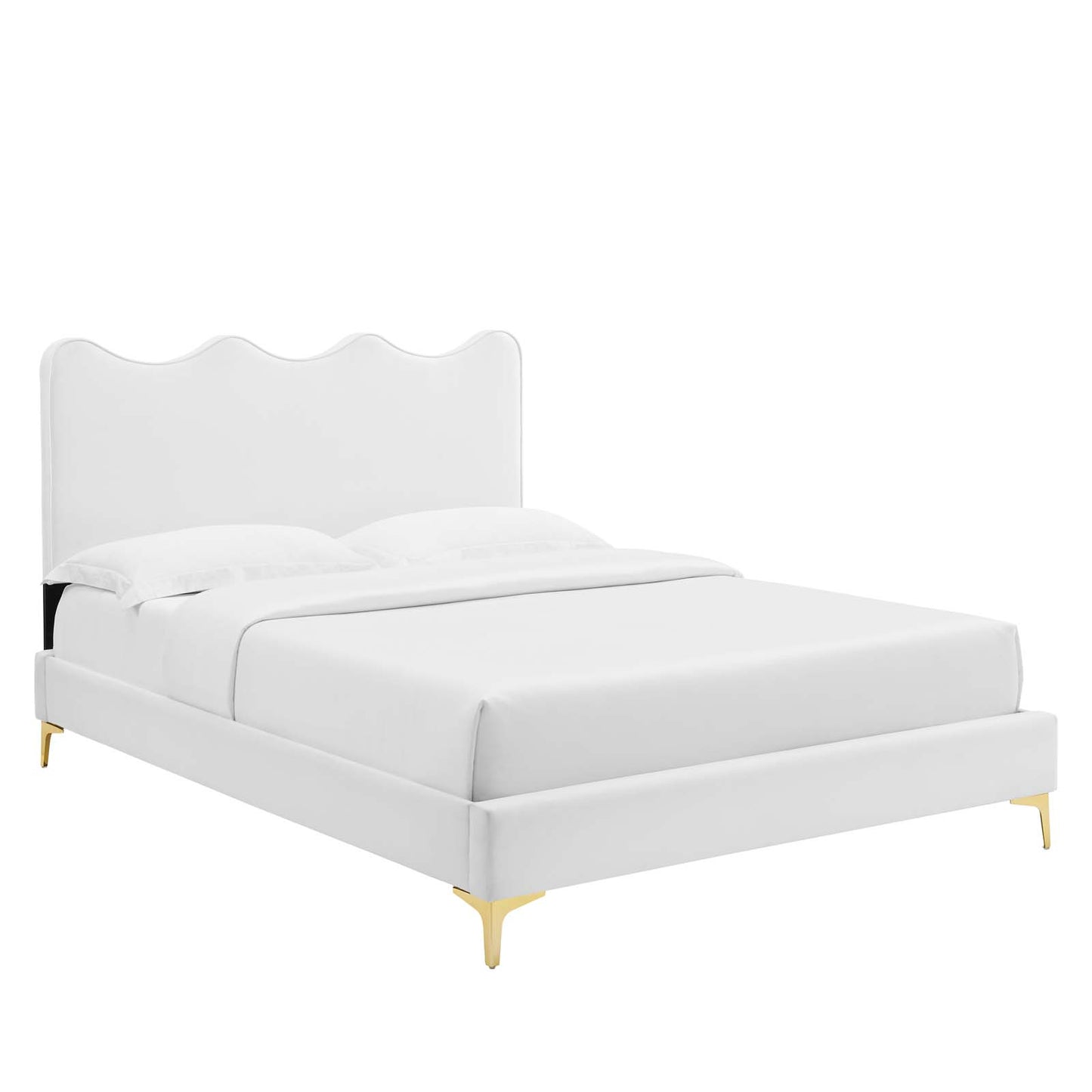 Current Performance Velvet King Platform Bed By Modway - MOD-6736 | Beds | Modishstore - 78