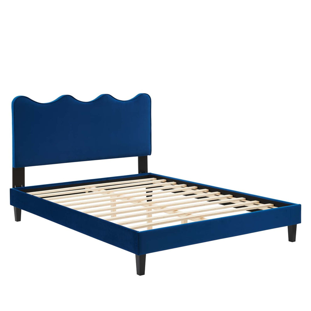 Current Performance Velvet King Platform Bed By Modway - MOD-6738 | Beds | Modishstore - 50