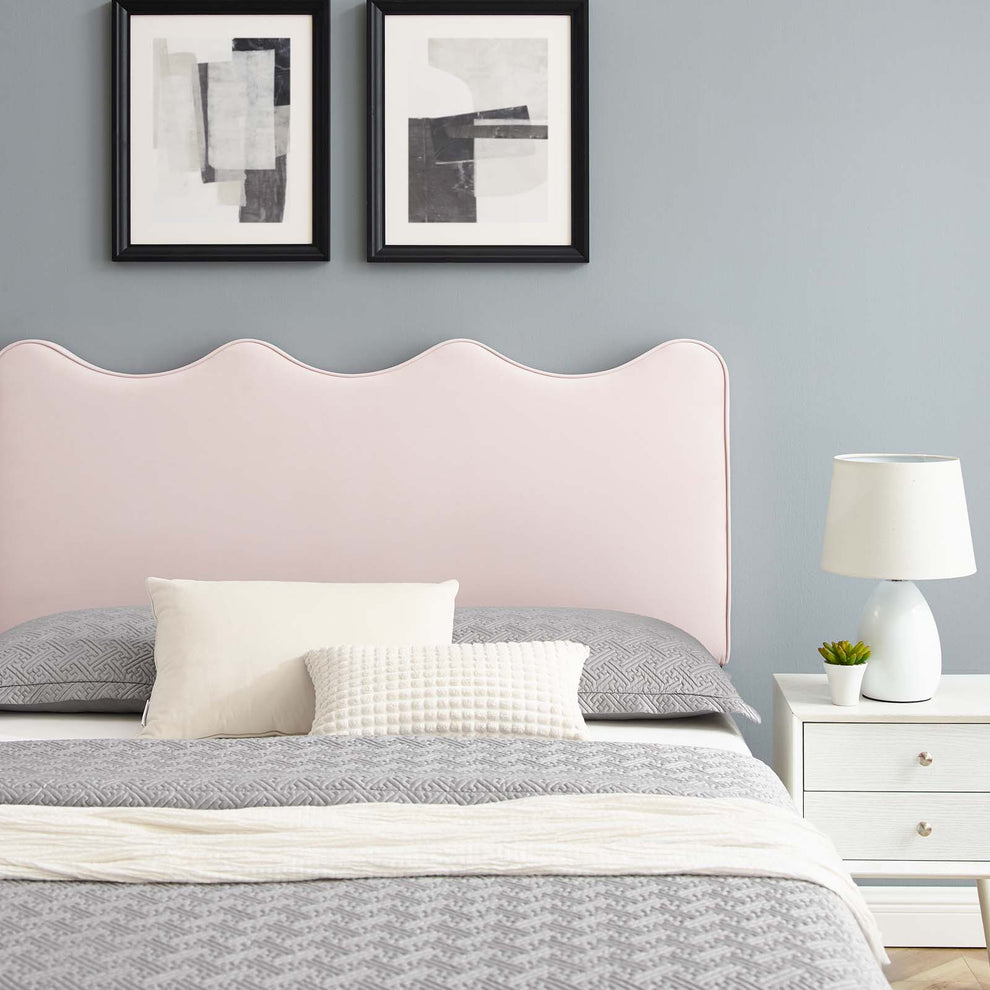 Current Performance Velvet King Platform Bed By Modway - MOD-6738 | Beds | Modishstore - 57