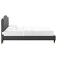 Modway Juniper Channel Tufted Performance Velvet Twin Platform Bed - MOD-6743 | Beds | Modishstore - 6