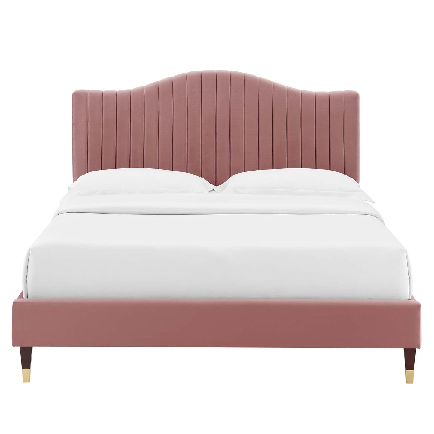 Modway Juniper Channel Tufted Performance Velvet Twin Platform Bed - MOD-6743 | Beds | Modishstore - 15
